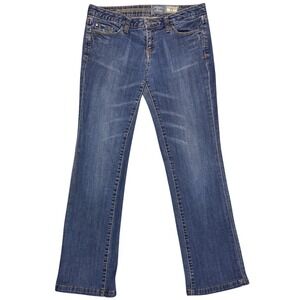 Converse One Star Jeans Women's Bootcut Distressed Size 6 Blue (30×29) Retro Y2K